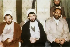 حسینعلی نیری و شهید لاجوردی سال ۱۳۶۲